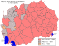 Macedonians in North Macedonia, according to the 2002 census