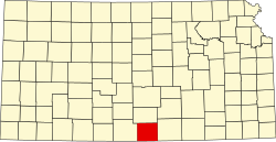 Koartn vo Harper County innahoib vo Kansas