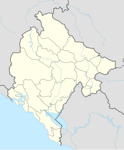 TGD is located in Montenegro