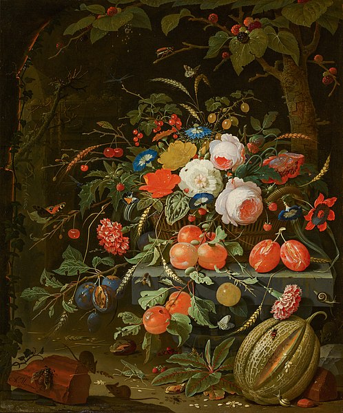 File:Abraham Mignon - Flowers and Fruit - 110 - Mauritshuis.jpg