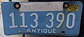 oldtimer plate