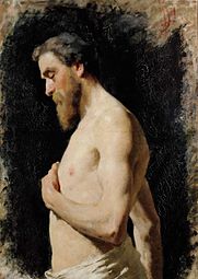 «Figura maschile nuda» di Filippini (1878)