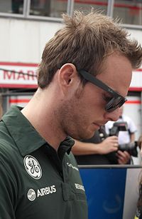 Giedo van der Garde under Monacos Grand Prix 2013.