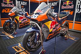 MotoGP-machine van KTM uit 2016.