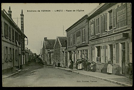 La Place de l'Eglise (Limetz).