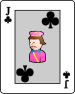 Jack of clubs