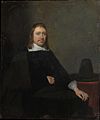 Portrait of a Seated Man by Gerard ter Borch (late 1650s or early 1660s)