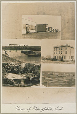 Views of Maryfield, 1909.