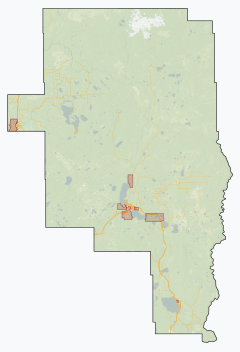 Municipal District of Opportunity No. 17 is located in M.D. of Opportunity