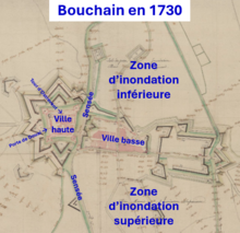 Bouchain en 1730