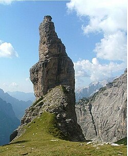 Campanile di Val Montanaia. Cimolais. ITA 2005