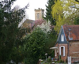 The church in Jenlain