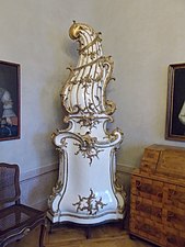 Stufa di stile ungherese a palazzo Rudnyánszky di Budapest (XVIII secolo)