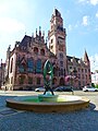 Rathaus St. Johann, Sitz des Landesrates des Saargebietes