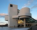 Rock and Roll Hall of Fame leży nad brzegiem jeziora Erie