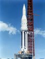 Saturn SA-4 on the pad