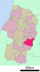 Yamagata – Mappa