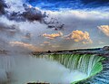 HDR image of the Horseshoe Falls at sunset