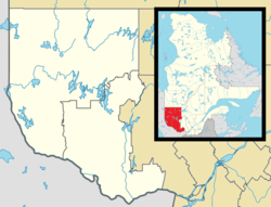 Kebaowek is located in Western Quebec