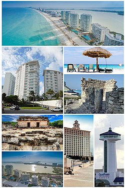 Collage di Cancun