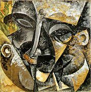 Dynamism of a Man's Head, 1913, privat samling