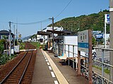 伊野駅方向を望む（2010年5月）