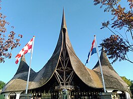 Het Huis van de Vijf Zintuigen, de entree van de Efteling