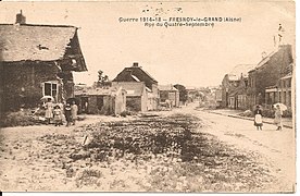 La rue du 4-Septembre en 1919.