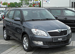 Škoda Fabia II. generace po faceliftu (2010)