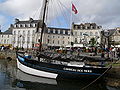 Le Corbeau des mers, bateau ayant servi à des résistants pour rejoindre l' Angleterre au départ de l' île de Sein le 26 juin 1940