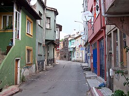 Historische buurt in Tuzla