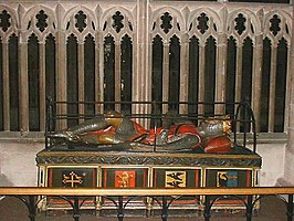 Grafmonument van Robert Curthose in de kathedraal van Gloucester