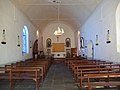 La chapelle Saint-Julien : vue intérieure d'ensemble.