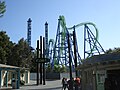 Déjà Vu in Six Flags Magic Mountain