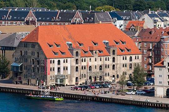 The Danish Architecture Centre (Dansk Arkitektur Cente) in Copenhagen Christianshavn, Denmark.