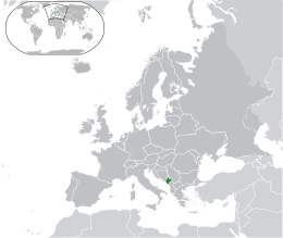 Montenéigro - Localizzazione