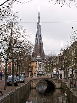 Leeuwarden - Voorstreek met Bonifatiustoren