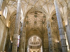 Jerónimos Monastery, Belém (Lisbon), in the Manueline style