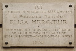 Au no 43 : Élisa Mercœur.