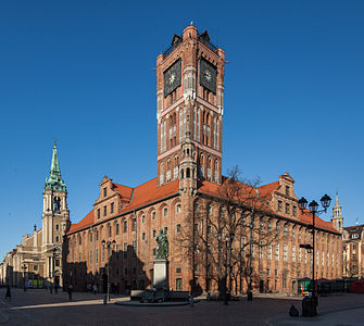 Old Town Hall in Toruń, begun in 1259, built mainly in 14th century, housed originally not only city council, but had also commercial, juiridical and representative function