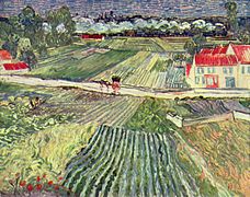 Van Gogh, Paisatge d'Auvers, França