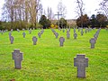 Cimetiere militaire allemand de Amel-sur-l'Étang.