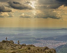 Promontoriu din Munților Balcani (Bulgaria)