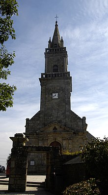 Ang Simbahan sa Saint-André, sa Ploemel