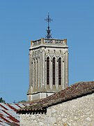 Le clocher de l'église.