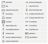 Synthetic Biology Open Language (SBOL) standard visual symbols.png