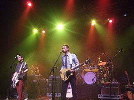 The Shins tijdens een concert in Londen in 2007.