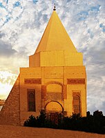 Mausoleum of Yahya Abu al-Qasim, built in Mosul by Lu'Lu' in 1239.[14]