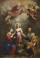 Image 11The "Heavenly Trinity" joined to the "Earthly Trinity" through the Incarnation of the Son–The Heavenly and Earthly Trinities by Murillo (c. 1677) (from Trinity)