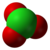 The chlorate ion